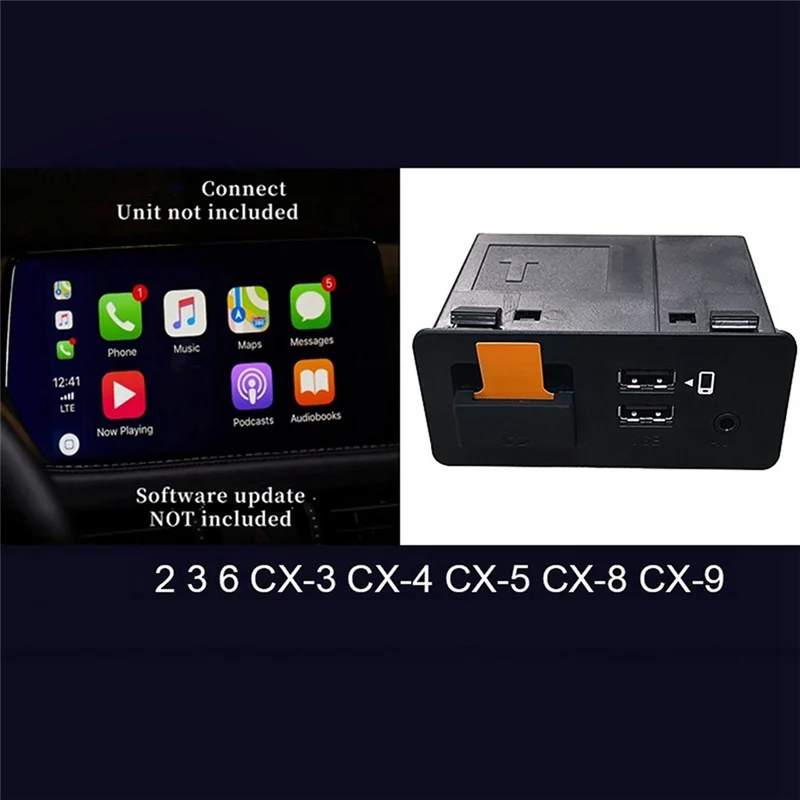 New-Car USB Adapter Hub For IOS Android Black ABS Car Accessories For Mazda 6 3 2 CX30 CX5 CX8 CX9 MX5 TK78669U0C
New-Car USB Adapter Hub For IOS Android Black ABS Car Accessories For Mazda 6 3 2 CX30 CX5 CX8 CX9 MX5 TK78669U0C