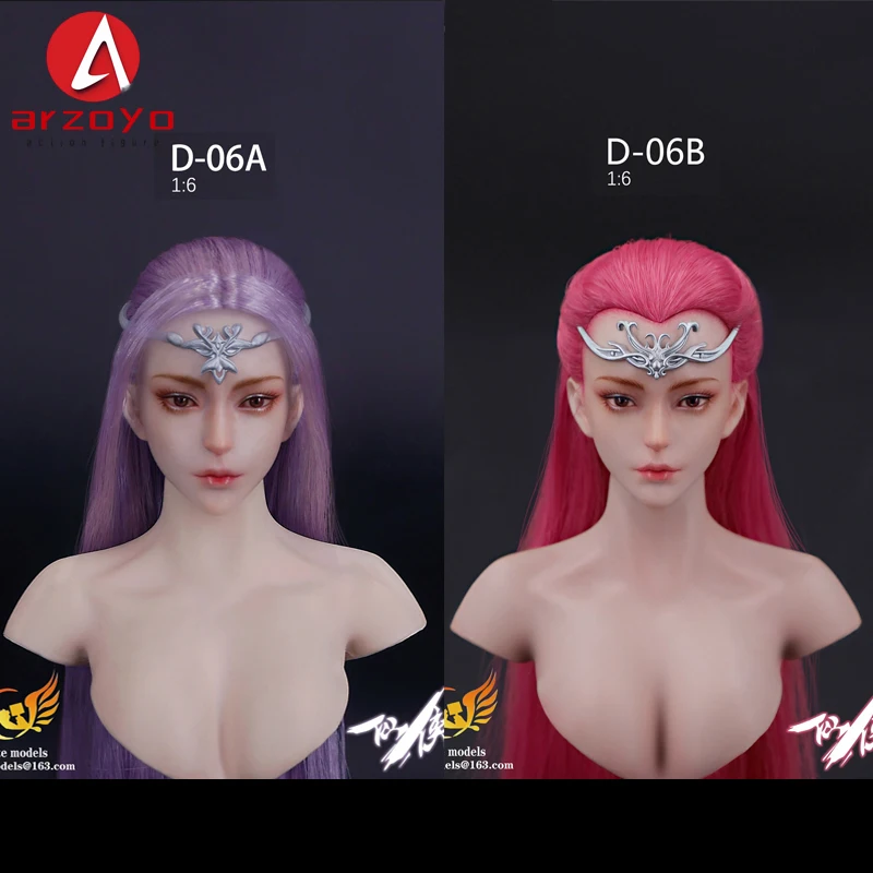 В НАЛИЧИИ Createmodels D-06 масштаб 1/6, игра с длинными волосами, Lmmortal, героическая женская бледная голова, модель с резьбой, подходит для женской фигурки 12 дюймов
В НАЛИЧИИ Createmodels D-06 масштаб 1/6, игра с длинными волосами, Lmmortal, героическая женская бледная голова, модель с резьбой, подходит для женской фигурки 12 дюймов