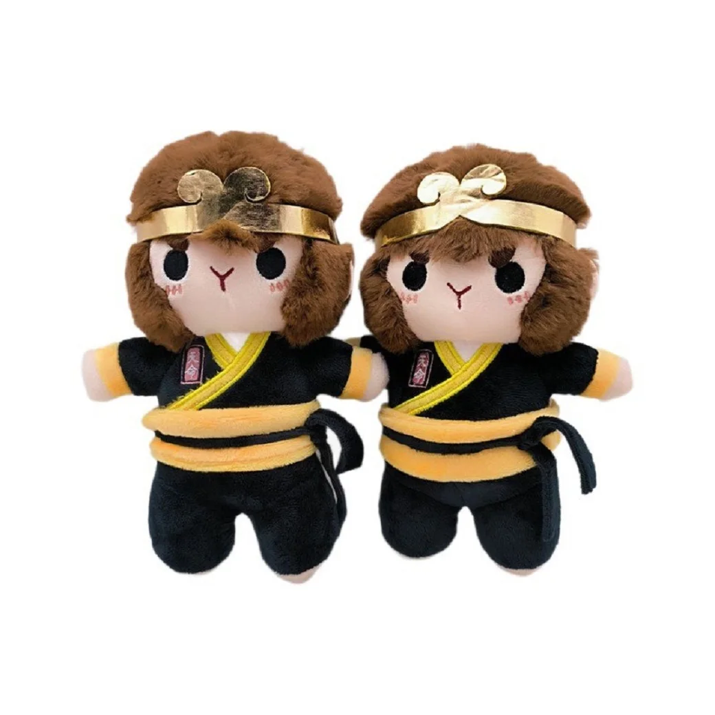 Горячая игра 23 см, черный миф Wukong, косплей, обезьяна, плюшевая кукла, мягкие плюшевые игрушки, аниме, мультфильм, Wu Kong, коллекция подарков на день рождения
Горячая игра 23 см, черный миф Wukong, косплей, обезьяна, плюшевая кукла, мягкие плюшевые игрушки, аниме, мультфильм, Wu Kong, коллекция подарков на день рождения