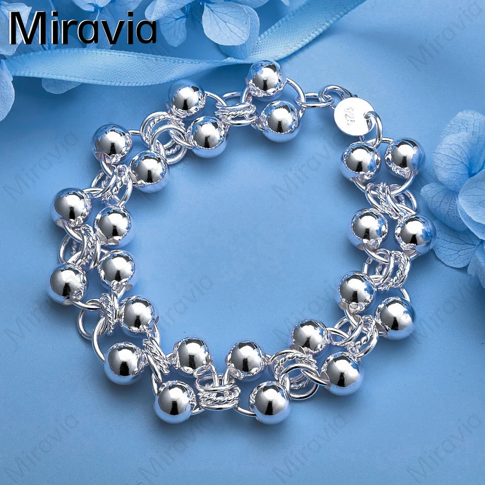 Miravia 925 Sterling Silver Ring Grape Bead Round Bead Bracelet Fashion Elegant Women Party Jewelry
Miravia 925 Sterling Silver Ring Grape Bead Round Bead Bracelet Fashion Elegant Women Party Jewelry