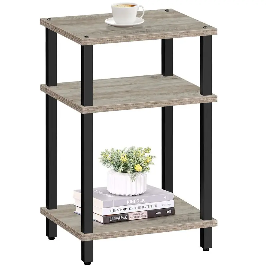 End Table, Side Table, Nightstand, 3Tier Storage Shelf, Couch Table for Small Space, Living Room, Bed Room TB01BG049
End Table, Side Table, Nightstand, 3Tier Storage Shelf, Couch Table for Small Space, Living Room, Bed Room TB01BG049