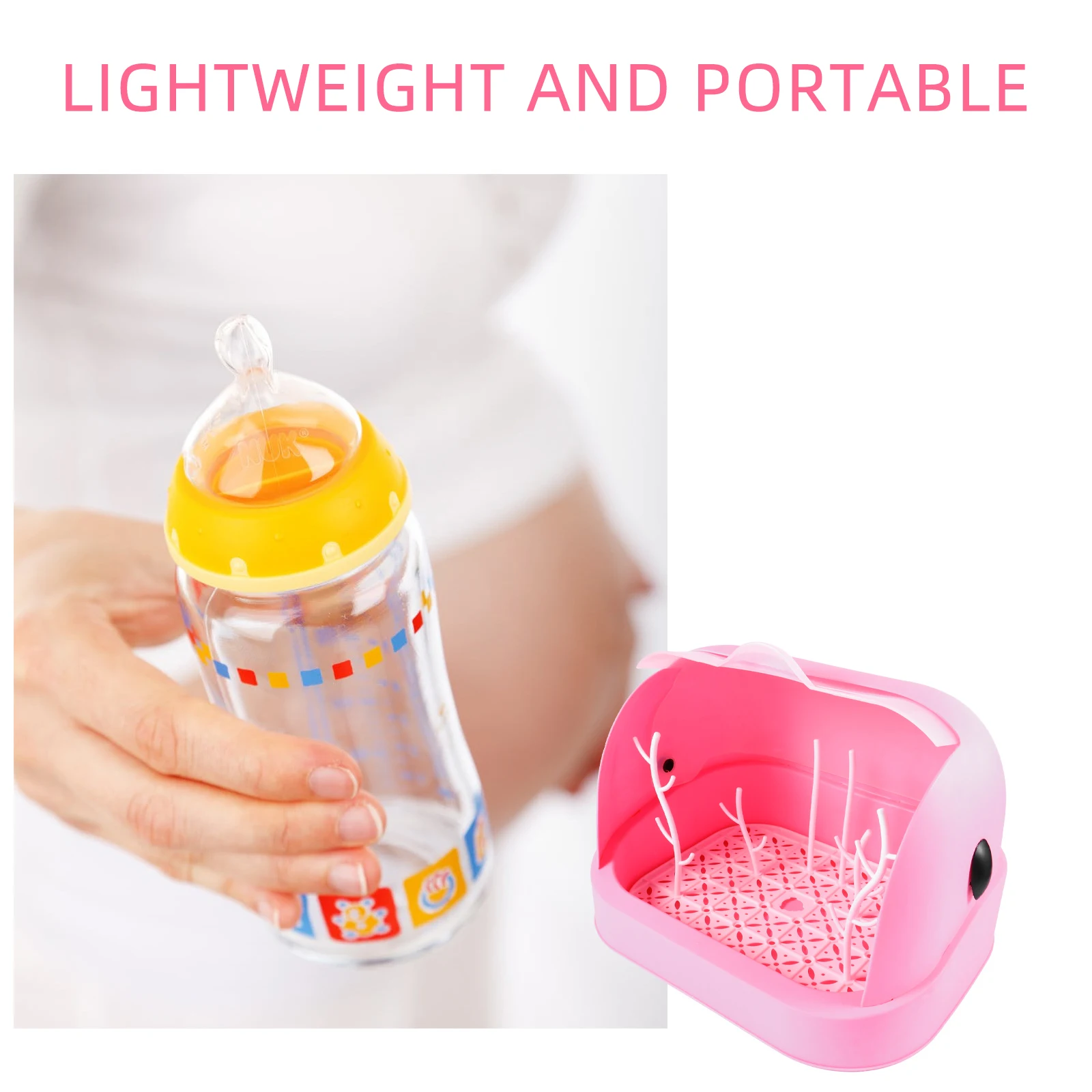 Milk Bottle Storage Box Durable PP Healthy Safe Dust Cover Lightweight Portable Home Travel Draining Installation Baby Bottle
Milk Bottle Storage Box Durable PP Healthy Safe Dust Cover Lightweight Portable Home Travel Draining Installation Baby Bottle