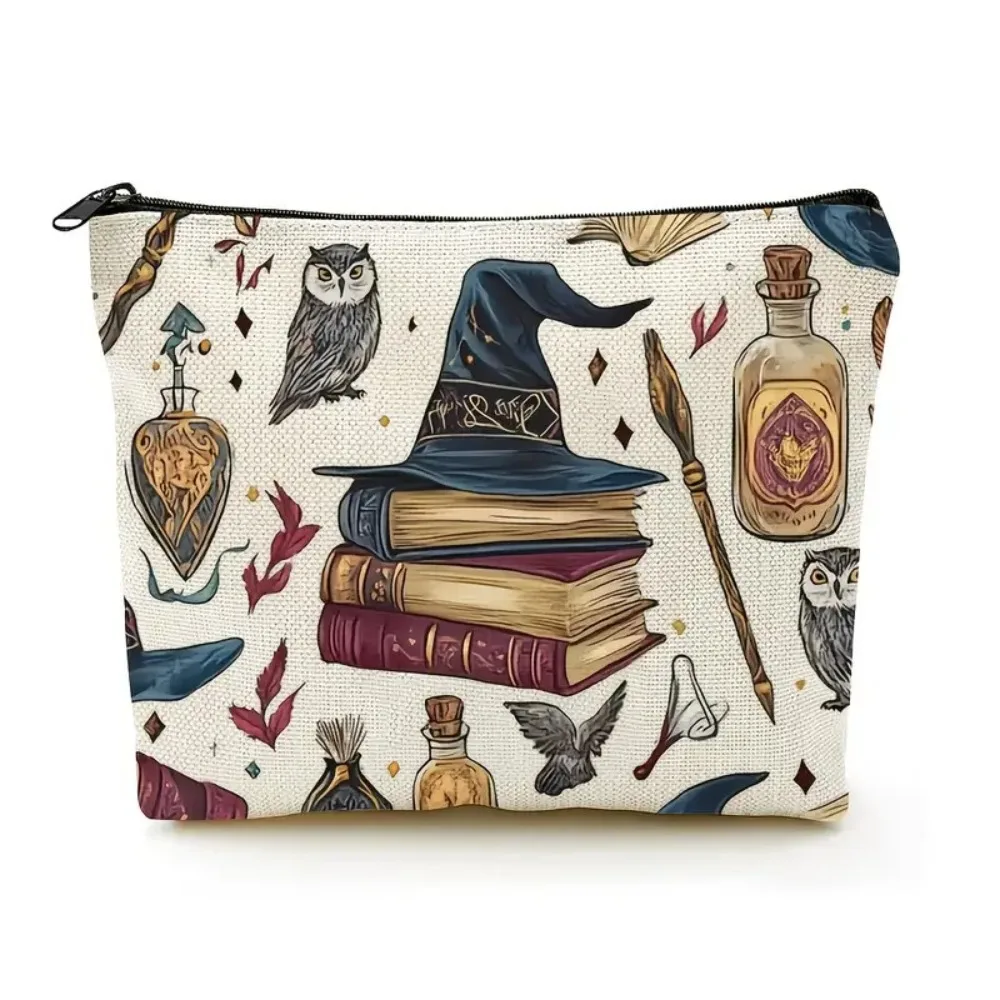 New Trendy Zipper Pouch Nature Moon Phase Durable Storage Bag Simple Modern Cosmetic Bag Halloween
New Trendy Zipper Pouch Nature Moon Phase Durable Storage Bag Simple Modern Cosmetic Bag Halloween