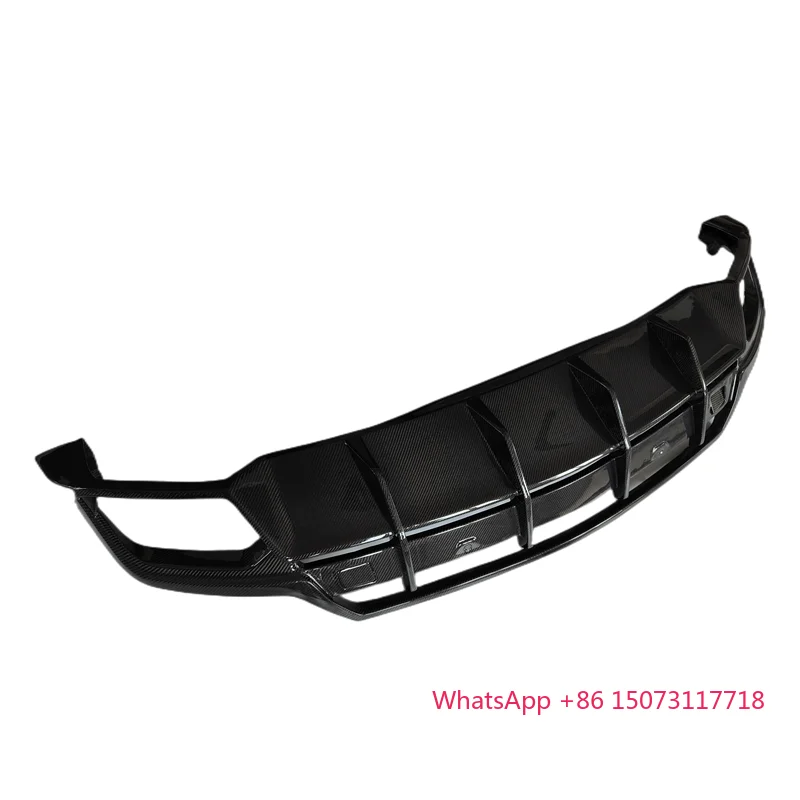 High Quality 3K True Carbon Fiber Rear Diffuser for URUS Body Kit Front Lip Two-piece Set
High Quality 3K True Carbon Fiber Rear Diffuser for URUS Body Kit Front Lip Two-piece Set