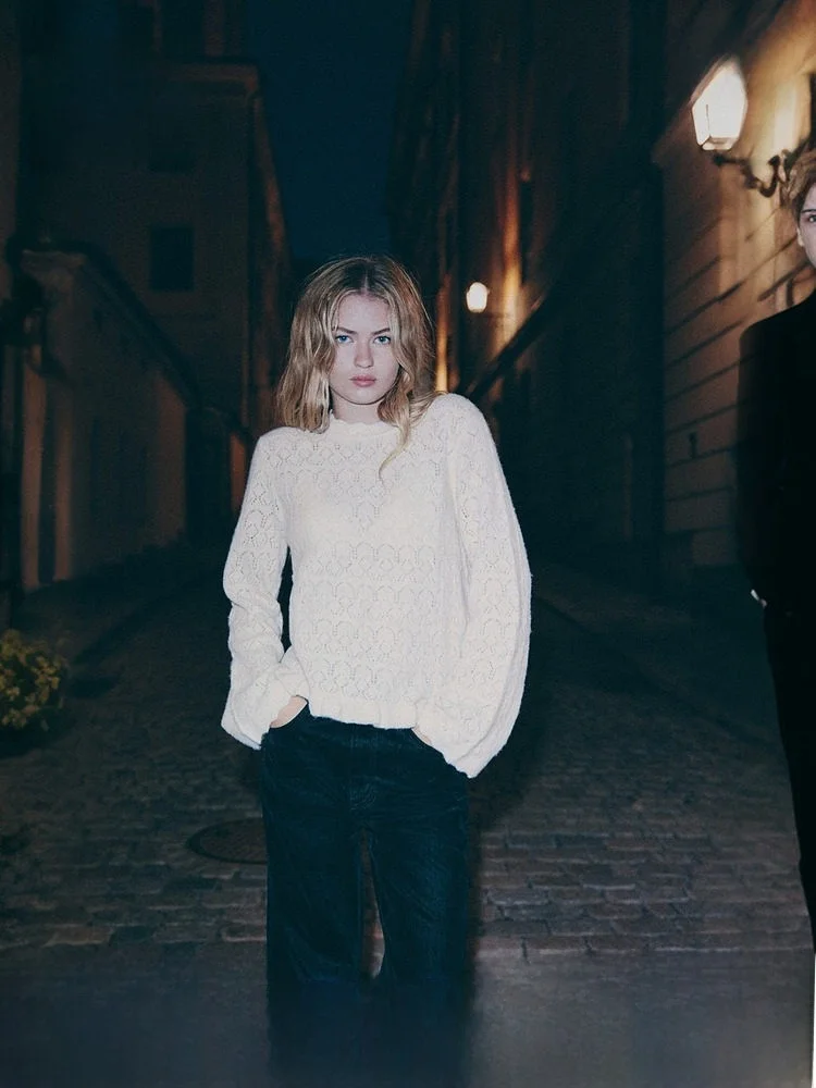 H&M Spring Women's Faion Casual Versatile Me Knitted Sweater 307854 Soft Polyester Wool Blend ort Sle Ladies' Top
H&M Spring Women's Faion Casual Versatile Me Knitted Sweater 307854 Soft Polyester Wool Blend ort Sle Ladies' Top