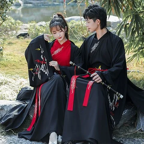 Wei-Jin style large size Han suit men's ancient style men's long-sleeved shirt Chinese ancient style domineering student
Wei-Jin style large size Han suit men's ancient style men's long-sleeved shirt Chinese ancient style domineering student