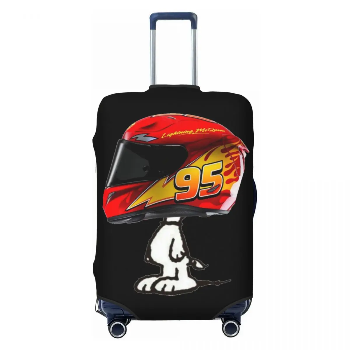 Custom Lightning McQueen Snoopy Luggage Cover Protector Cute Travel Suitcase Protective Cover for 18-32 Inch
Custom Lightning McQueen Snoopy Luggage Cover Protector Cute Travel Suitcase Protective Cover for 18-32 Inch