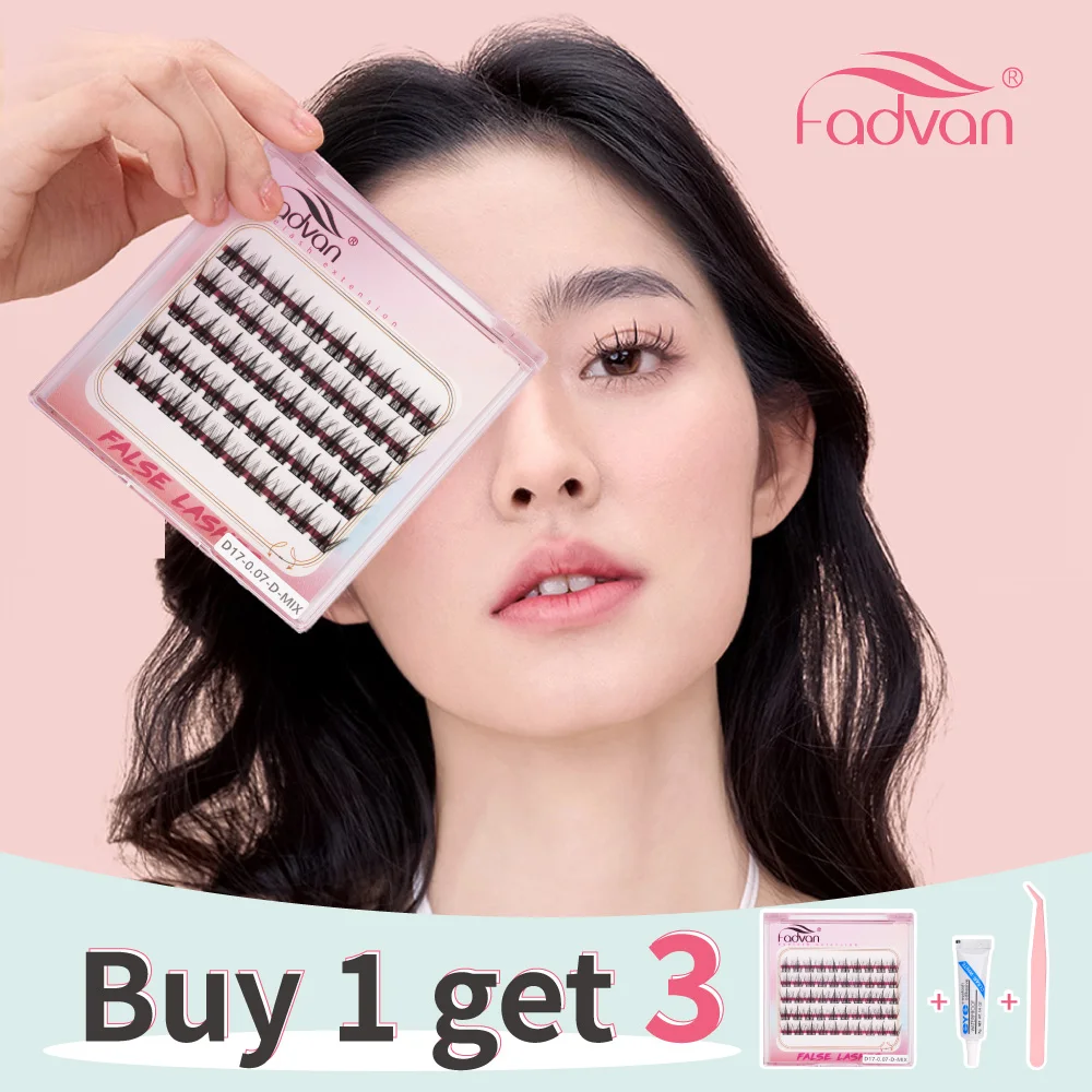 Fadvan 14 Rows Mix False Eyelashes Large Capacity Segmented Lower Lash Extensions Individual Cluster Thick Natural Curling
Fadvan 14 Rows Mix False Eyelashes Large Capacity Segmented Lower Lash Extensions Individual Cluster Thick Natural Curling