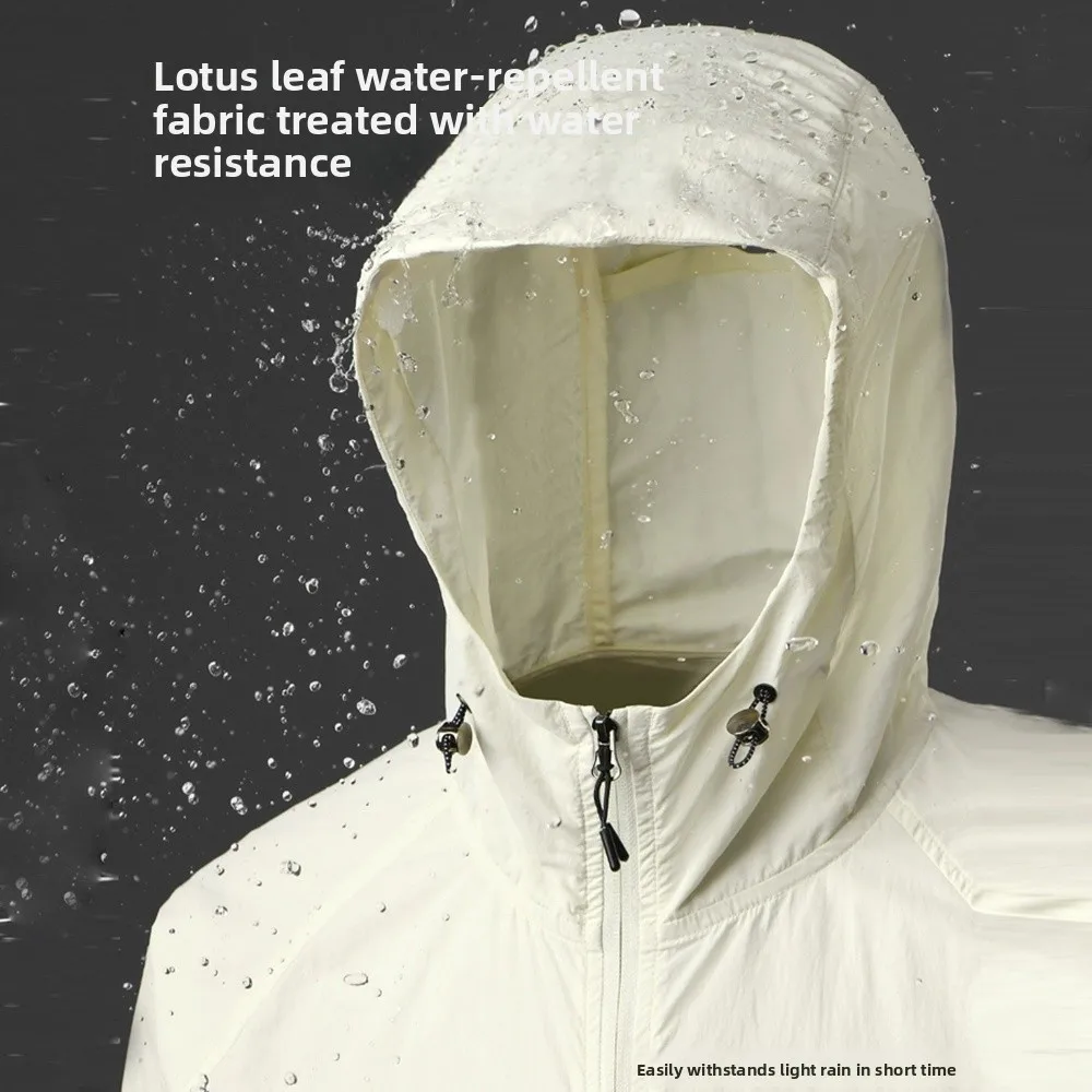 Men's Outdoor Hooded Sun Protection Clothing Breathable Cool UPF50 Summer New Sle Faion Urban Stand Fit Long Sve Zi...
Men's Outdoor Hooded Sun Protection Clothing Breathable Cool UPF50 Summer New Sle Faion Urban Stand Fit Long Sve Zi...