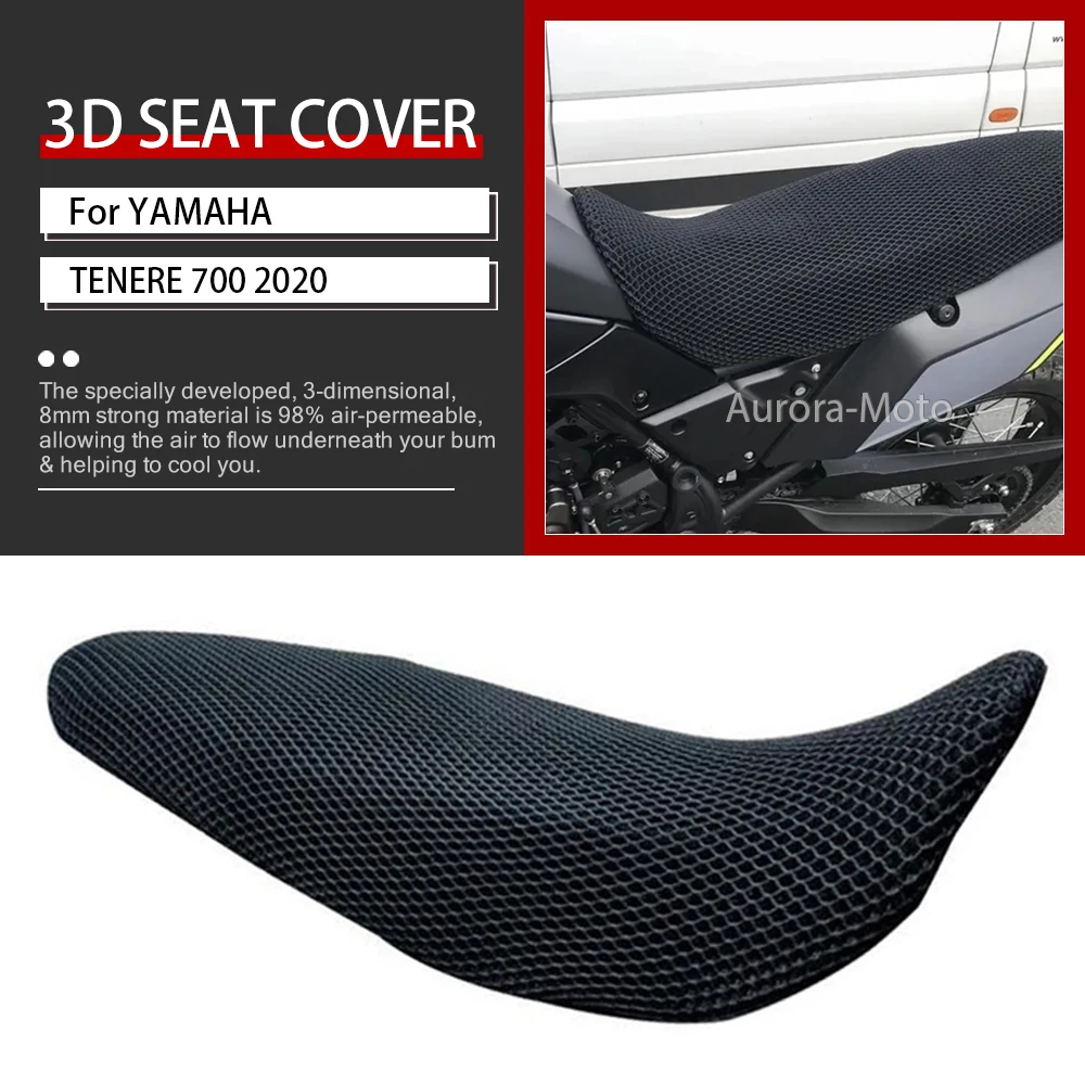 For YAMAHA TENERE 700 T700 Tenere 700 2020 Motorbike Rear Seat Cowl Cool Cover Net 3D Mesh Net Protector Motorcycle Accessories
For YAMAHA TENERE 700 T700 Tenere 700 2020 Motorbike Rear Seat Cowl Cool Cover Net 3D Mesh Net Protector Motorcycle Accessories