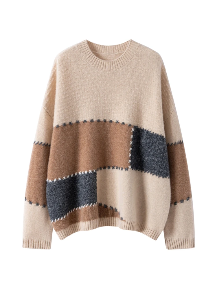 New Fashion Autumn Winter Woman Sweater Luxury Female Cashmere Knitwear O-Neck Pullover Elegant Ladies Long Sleeve Clothing Tops
New Fashion Autumn Winter Woman Sweater Luxury Female Cashmere Knitwear O-Neck Pullover Elegant Ladies Long Sleeve Clothing Tops