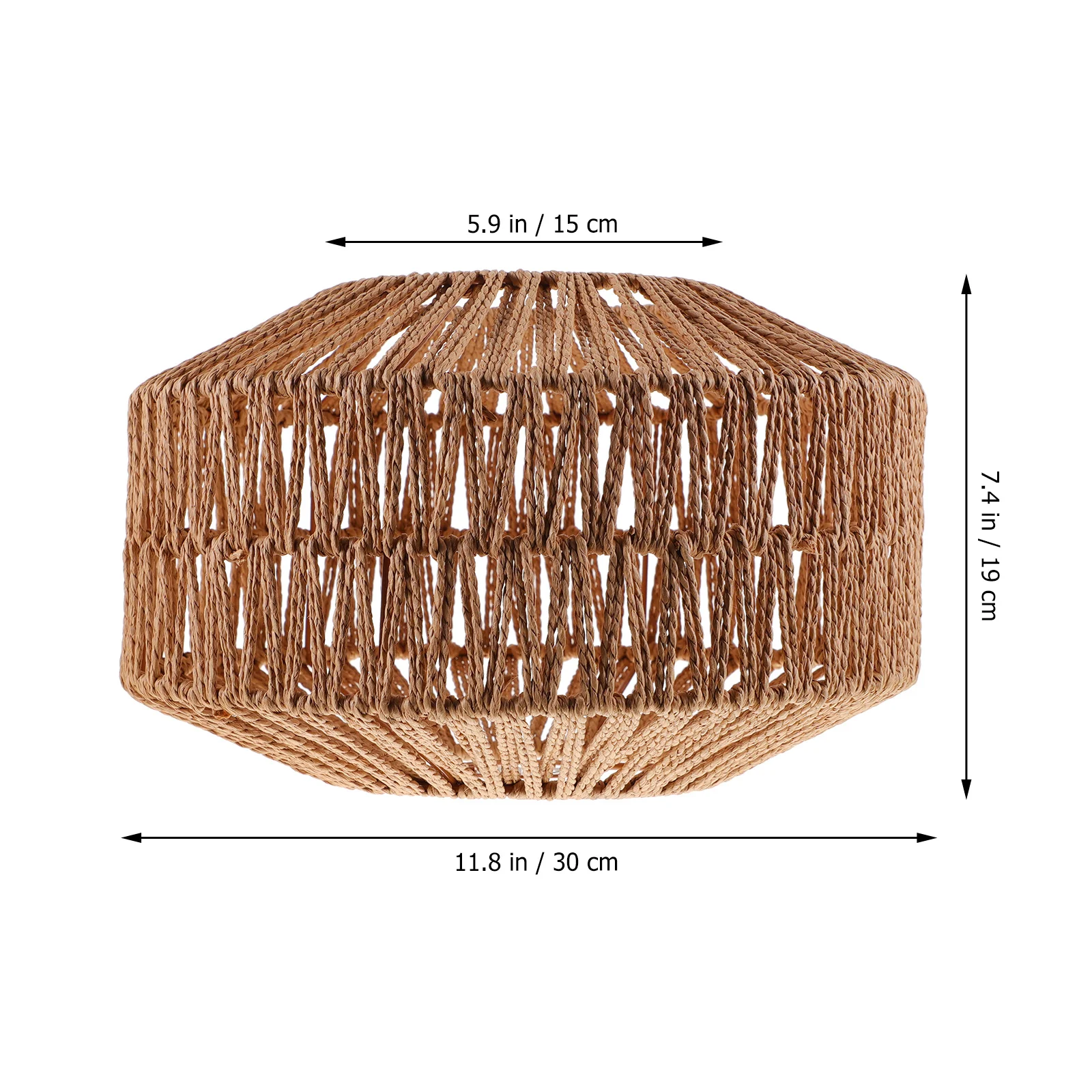 Creative Lampshade Style Paper Woven Light Cover for Ceiling Light Chandelier Replacement Lamp Accessory
Creative Lampshade Style Paper Woven Light Cover for Ceiling Light Chandelier Replacement Lamp Accessory