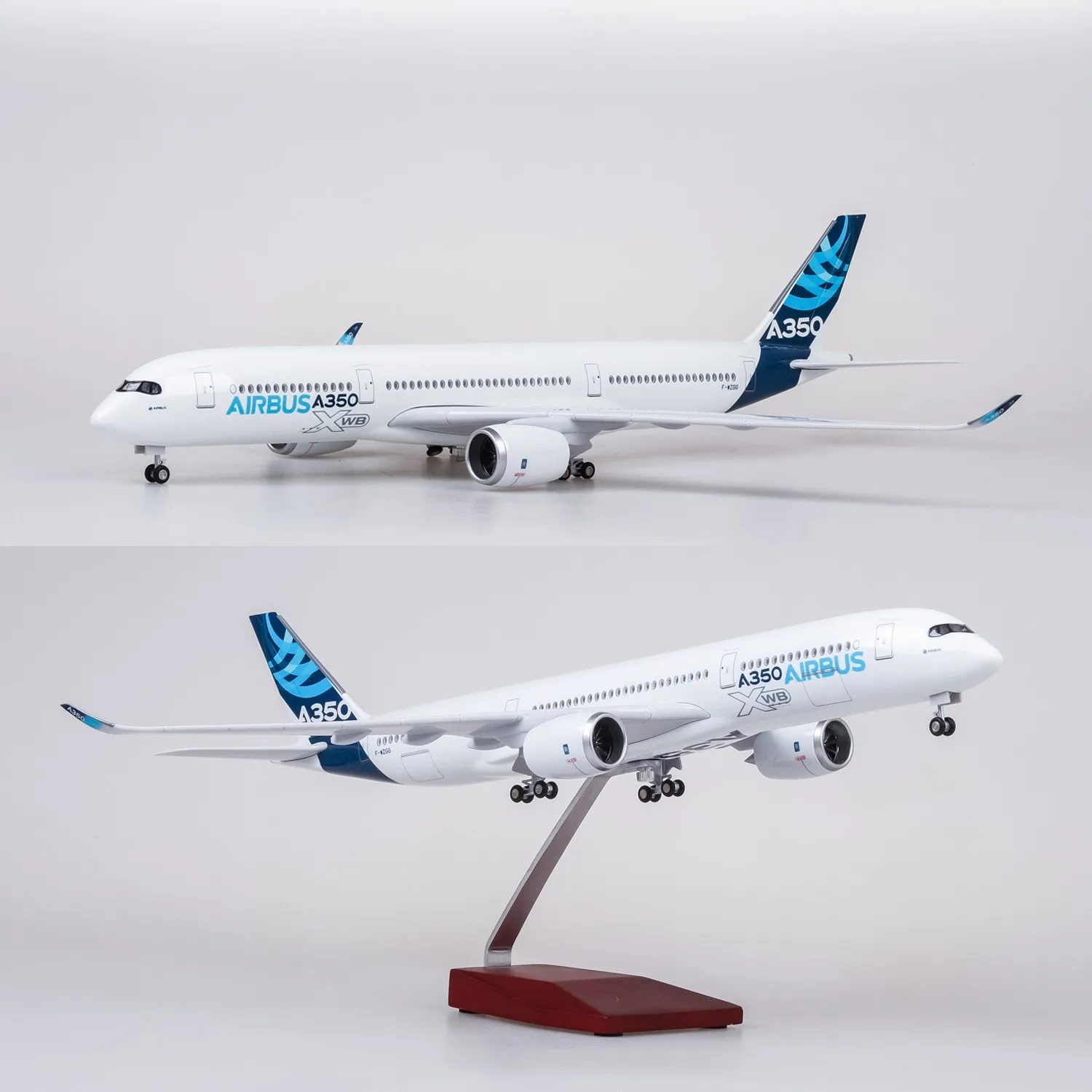 47cm Large Scale Prototype A350 Diecast Resin Toy Airplane Model Kit with Landing Gear Wheel for Display Collections or Toy Gift
47cm Large Scale Prototype A350 Diecast Resin Toy Airplane Model Kit with Landing Gear Wheel for Display Collections or Toy Gift