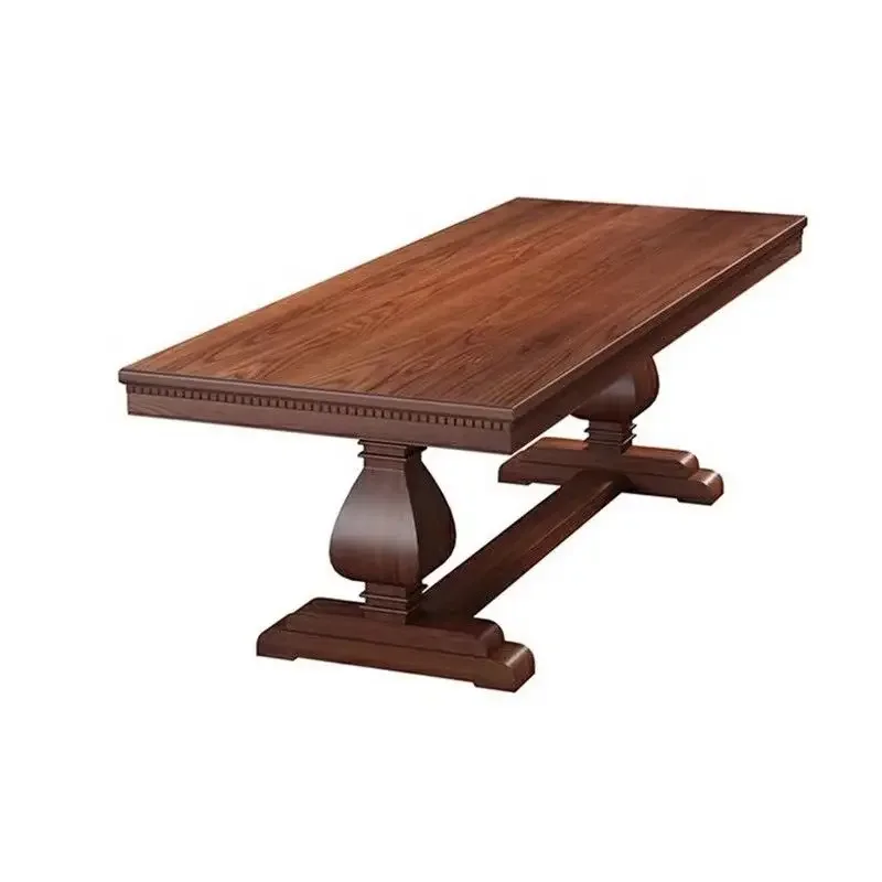 Solid wood old dining table meeting guests negotiation tea table log large board conference table
Solid wood old dining table meeting guests negotiation tea table log large board conference table