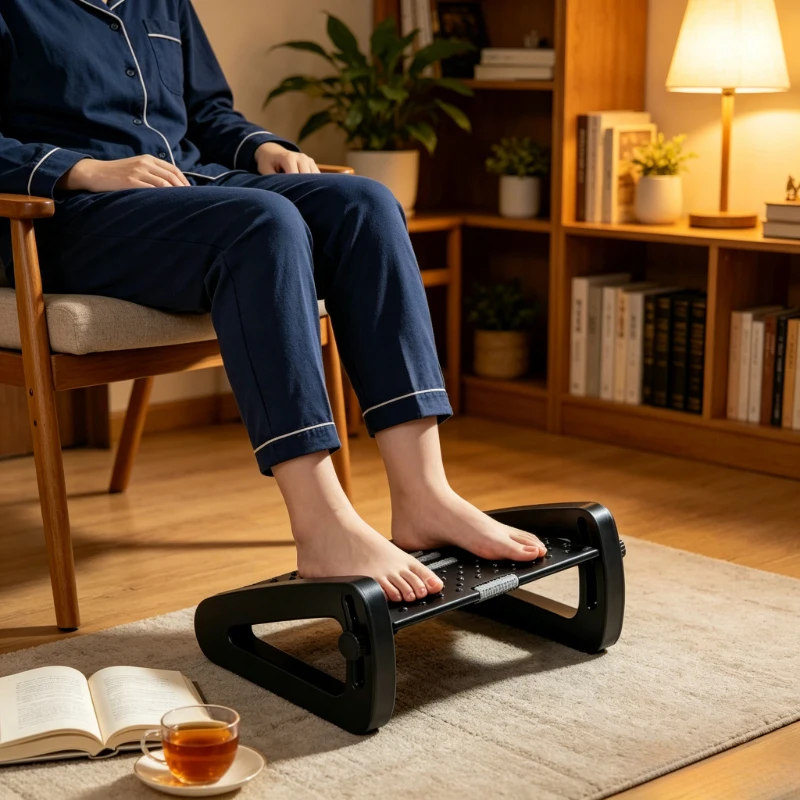 Portable Ergonomic Foot Rest, White Black Gray Optional, Adjustable Stool for Under Desk Work and Relax
Portable Ergonomic Foot Rest, White Black Gray Optional, Adjustable Stool for Under Desk Work and Relax
