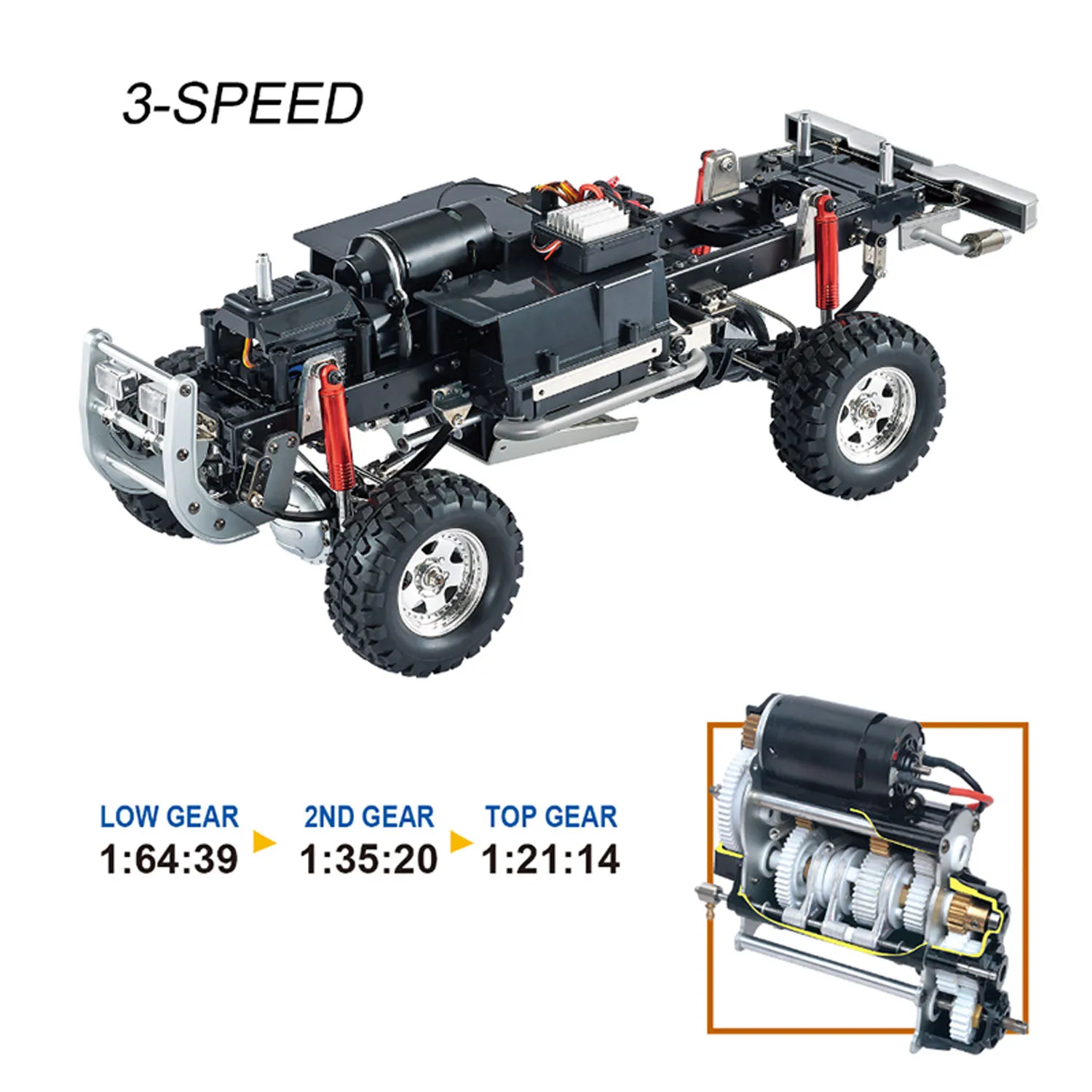 2.4G HG P409 RC Car 1/10 Scale Off Road Vehicle Model 4*4 RC Rock Car Racing Crawler Radio ESC Motor Toys Gifts for Boys TH16809
2.4G HG P409 RC Car 1/10 Scale Off Road Vehicle Model 4*4 RC Rock Car Racing Crawler Radio ESC Motor Toys Gifts for Boys TH16809