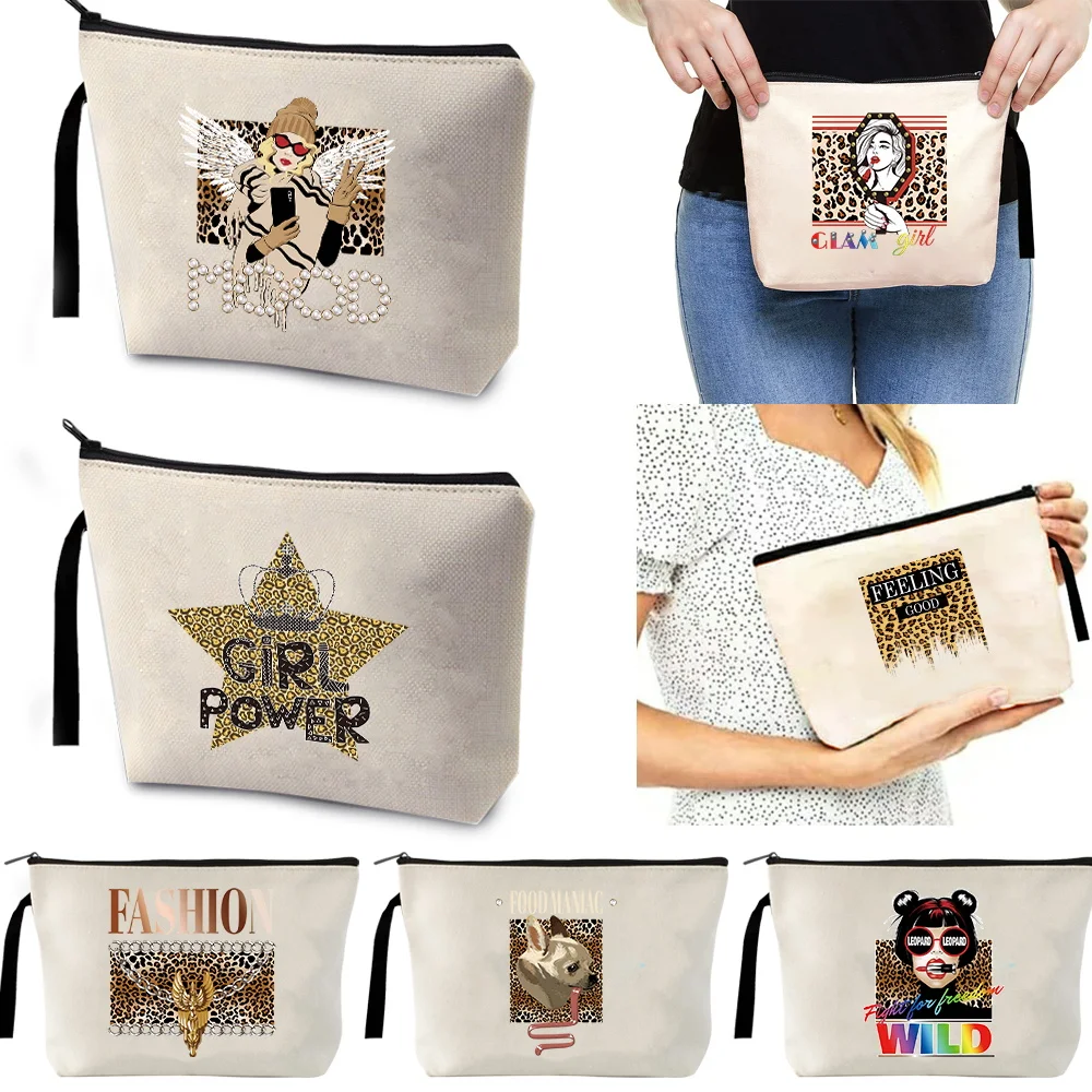 2022 New Cosmetic Bag Ladies Fashion Leopard Series Cosmetics Travel Storage Bags Mobile Wallet Sundries Portable Clutch
2022 New Cosmetic Bag Ladies Fashion Leopard Series Cosmetics Travel Storage Bags Mobile Wallet Sundries Portable Clutch