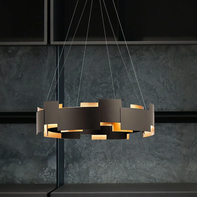 Modern minimalist living room LED chandelier American black metal chandelier lighting Nordic dining bedroom cchandelier ceiling
Modern minimalist living room LED chandelier American black metal chandelier lighting Nordic dining bedroom cchandelier ceiling