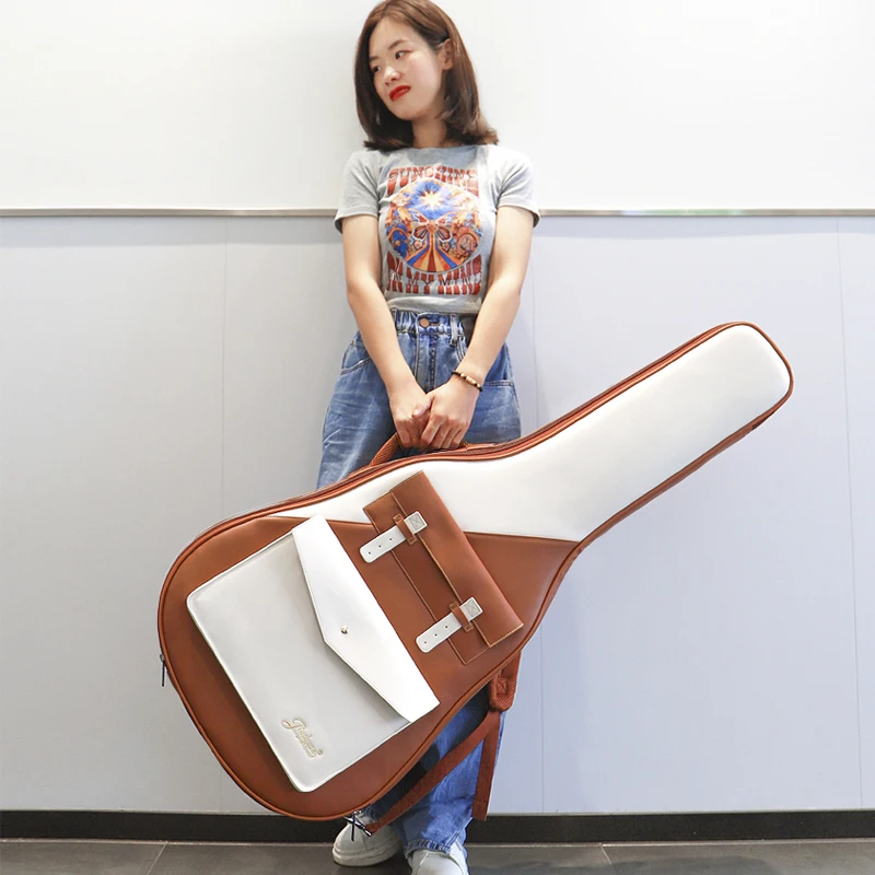 Customizable Oxford Guitar Gig Bag Hard Case Construction Durable & Waterproof with Extra Padding
Customizable Oxford Guitar Gig Bag Hard Case Construction Durable & Waterproof with Extra Padding