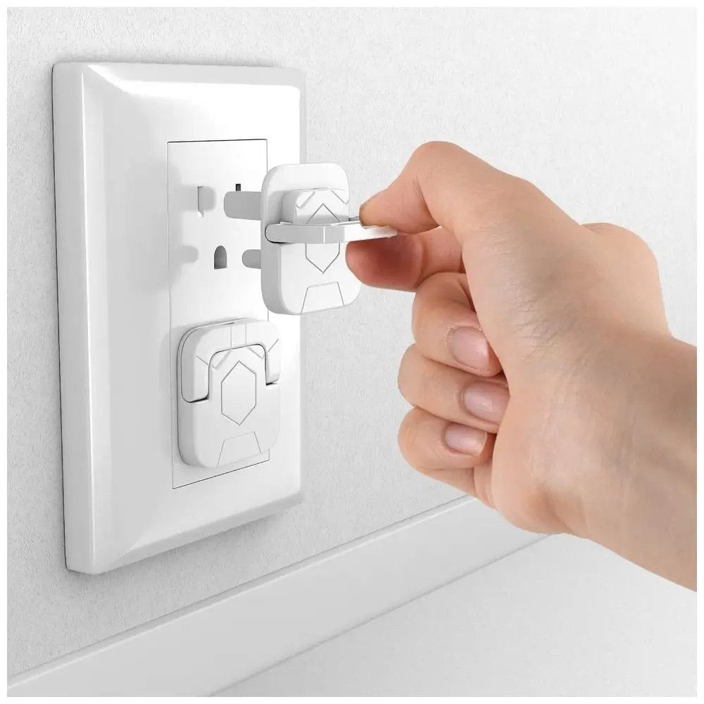 10Pcs US Standard Outlet Plug Cover Unisex Proof Three Prong Protector Easy Install Pull Handle Unisex Proof Plug Insert
10Pcs US Standard Outlet Plug Cover Unisex Proof Three Prong Protector Easy Install Pull Handle Unisex Proof Plug Insert