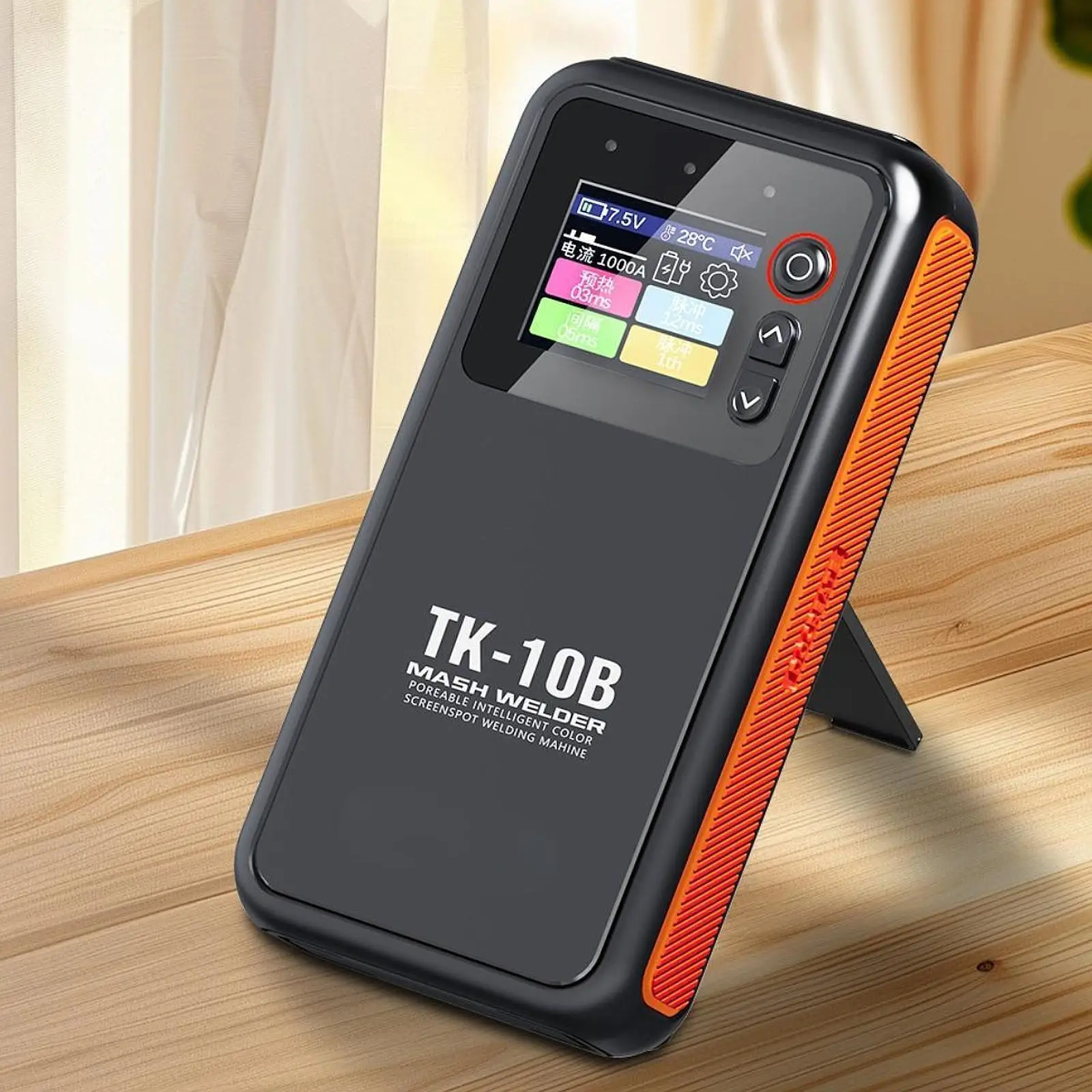 Portable Battery Spot Welder Set Adjustable Output Lightweight 6.1x3.1x1.3inch Multifunctional Welding Thickness 0.1-0.25mm
Portable Battery Spot Welder Set Adjustable Output Lightweight 6.1x3.1x1.3inch Multifunctional Welding Thickness 0.1-0.25mm