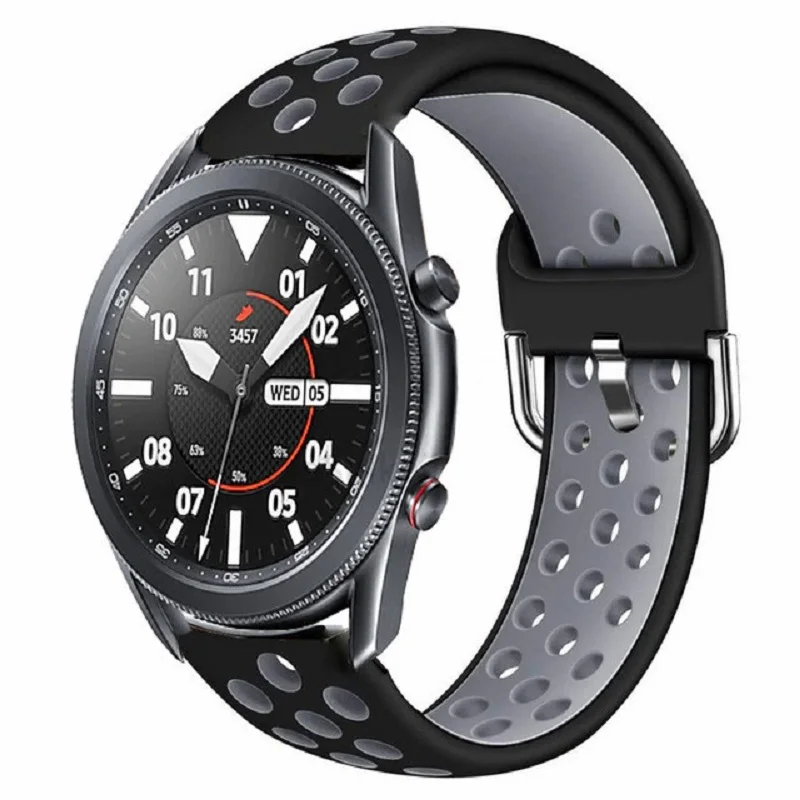 Silicone Band For Samsung Galaxy Watch 3 45mm 41mm Strap Rubber Bands For Samsung Galaxy Watch 46mm 42mm Active 2 1 44mm 40mm S3
Silicone Band For Samsung Galaxy Watch 3 45mm 41mm Strap Rubber Bands For Samsung Galaxy Watch 46mm 42mm Active 2 1 44mm 40mm S3