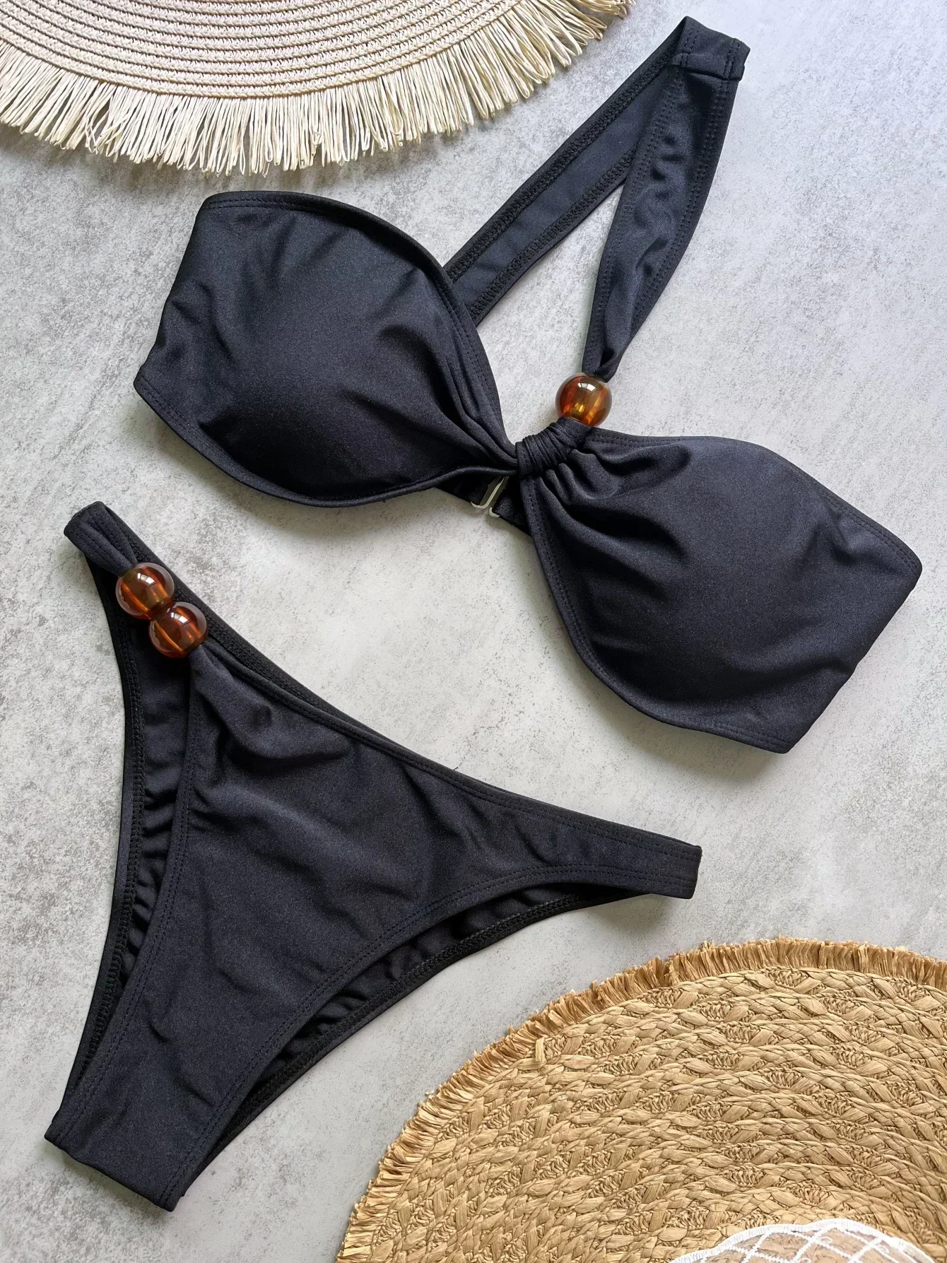 2025 Sexy Bikinis Solid Swimsuits Women's Swimwear Push Up Female Beach Swim Wear Bathing Suits Brazilian Bikini Set Pool Bather
2025 Sexy Bikinis Solid Swimsuits Women's Swimwear Push Up Female Beach Swim Wear Bathing Suits Brazilian Bikini Set Pool Bather