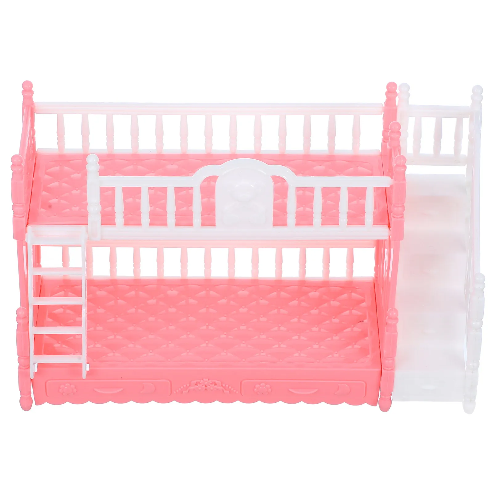 Mini Princess Bunk Bed Exquisite Miniature Furniture Prop for Dollhouse Bedroom Decoration Set House Furniture
Mini Princess Bunk Bed Exquisite Miniature Furniture Prop for Dollhouse Bedroom Decoration Set House Furniture