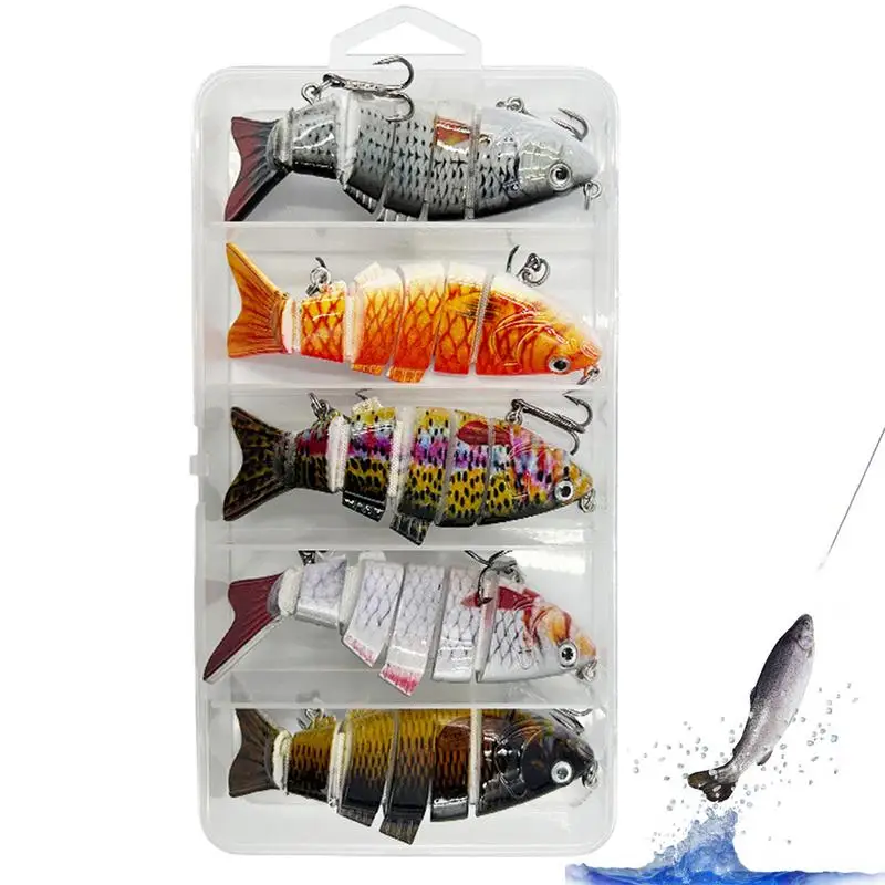 Fishing Lures For Freshwater Realistic Swimbait For Angling Multifunctional Multi Jointed Fish Fishing Slow Sinking Swimbait For
Fishing Lures For Freshwater Realistic Swimbait For Angling Multifunctional Multi Jointed Fish Fishing Slow Sinking Swimbait For