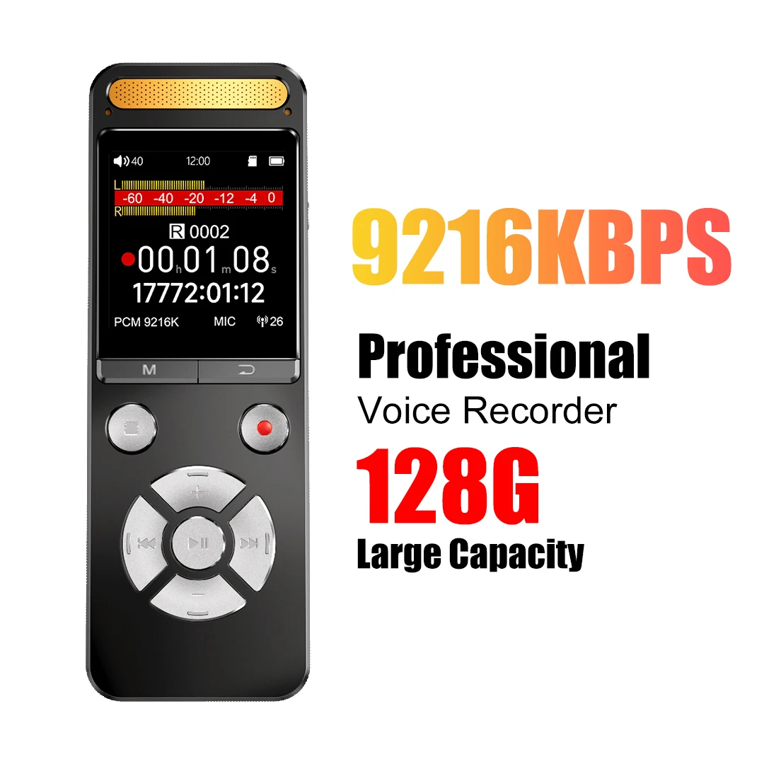 Famue L17 Professional Digital Voice Recorder 9216kbps 128G PCM Audio Business Interview Grade HD Noise Reduction for Lawyer2026
Famue L17 Professional Digital Voice Recorder 9216kbps 128G PCM Audio Business Interview Grade HD Noise Reduction for Lawyer2026