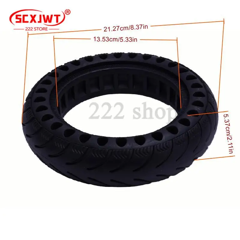 NEW 9-inch 9x2.125-36 honeycomb solid tire, suitable for electric scooter non inflatable explosion-proof tire
NEW 9-inch 9x2.125-36 honeycomb solid tire, suitable for electric scooter non inflatable explosion-proof tire