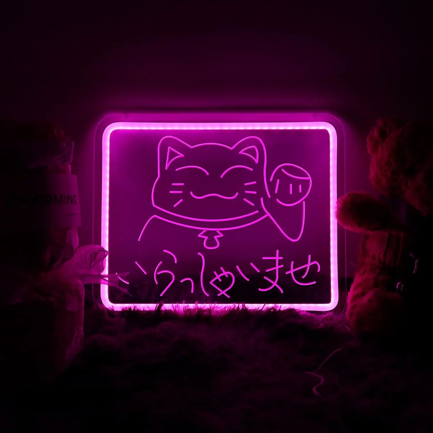 Fortune Cat Welcome Neon Sign USB Dimmable LED Japanese Anime Neon Light for Home Store Cafe Bar Kitchen Restaurant Wall Decor
Fortune Cat Welcome Neon Sign USB Dimmable LED Japanese Anime Neon Light for Home Store Cafe Bar Kitchen Restaurant Wall Decor