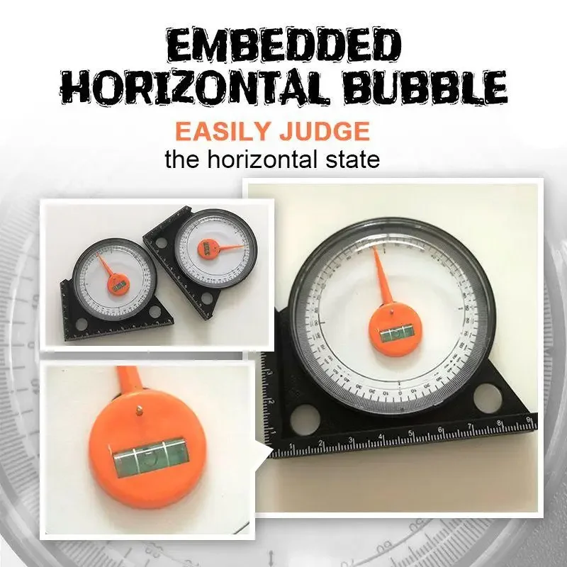 Zezzo-zezzo®Magnetic Precise Angle Level Finder, Mini Inclinometer, Protractor, Tilt Level Meter, Clinometer Gauge Tool
Zezzo-zezzo®Magnetic Precise Angle Level Finder, Mini Inclinometer, Protractor, Tilt Level Meter, Clinometer Gauge Tool