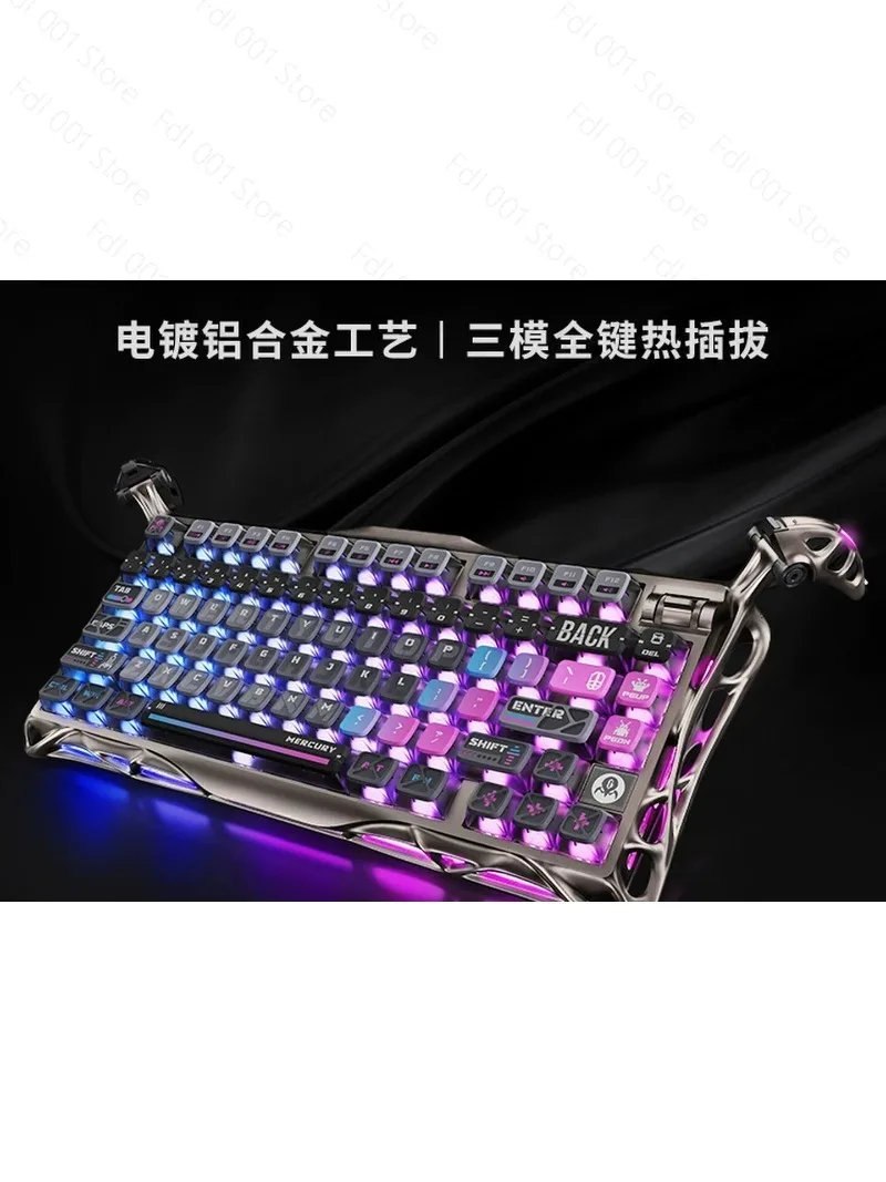 Беспроводная механическая игровая клавиатура K1 Pro 75% с линейными переключателями, RGB-подсветкой и рамкой
Беспроводная механическая игровая клавиатура K1 Pro 75% с линейными переключателями, RGB-подсветкой и рамкой