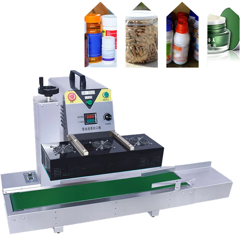 New DR-3500 Automatic Electromagnetic Induction Sealing Machine Fast Aluminum Foil Sealing Medicine Bottle Food Sealing Machine
New DR-3500 Automatic Electromagnetic Induction Sealing Machine Fast Aluminum Foil Sealing Medicine Bottle Food Sealing Machine
