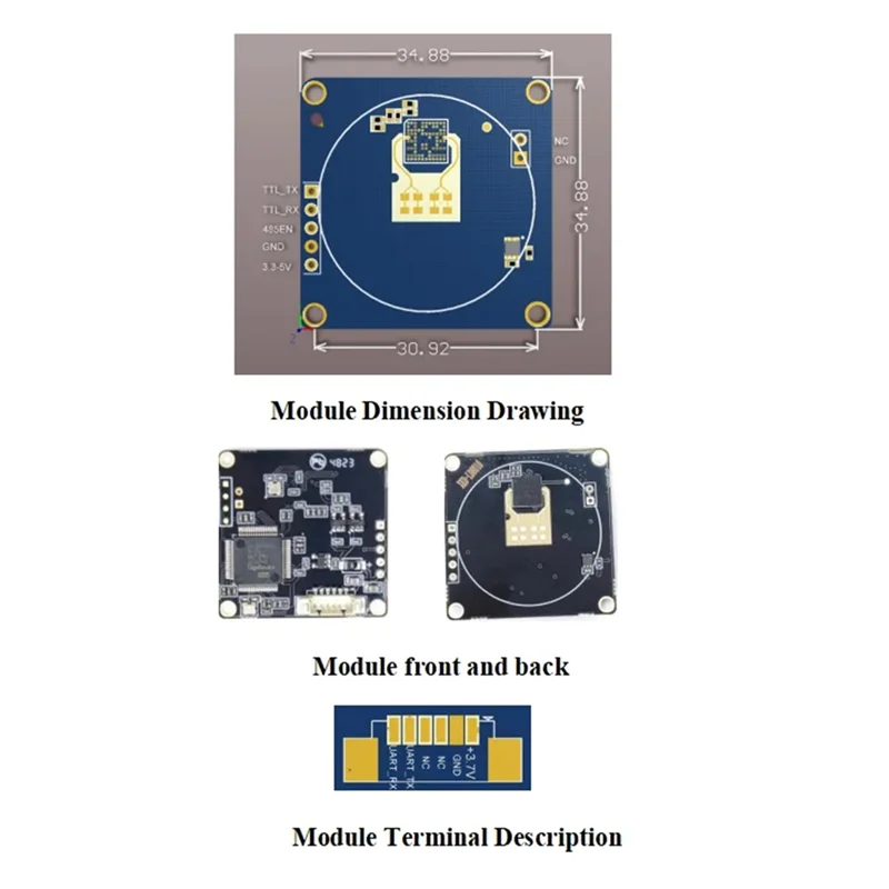N88R HLK-LD8001H 80G Liquid Level Detection Sensor LD8001H Radar Module Non-Contact Low Power Consumption Long Distance
N88R HLK-LD8001H 80G Liquid Level Detection Sensor LD8001H Radar Module Non-Contact Low Power Consumption Long Distance