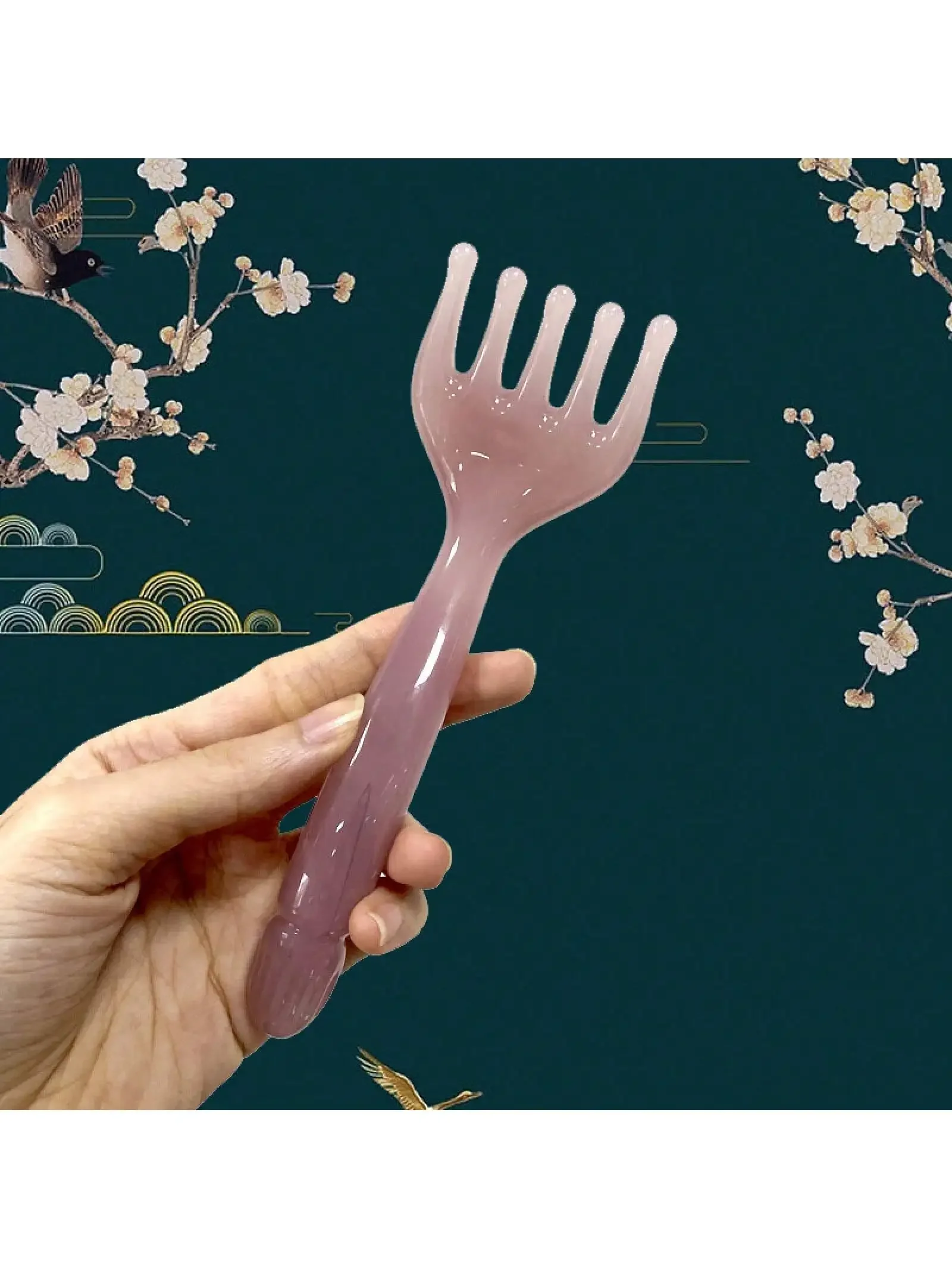 1pcs Resin Head Massager Scalp Gua Sha For Body Neck Leg Massage Five-claw Head Scraping Stick Scraping Claw Massage Tools Part
1pcs Resin Head Massager Scalp Gua Sha For Body Neck Leg Massage Five-claw Head Scraping Stick Scraping Claw Massage Tools Part