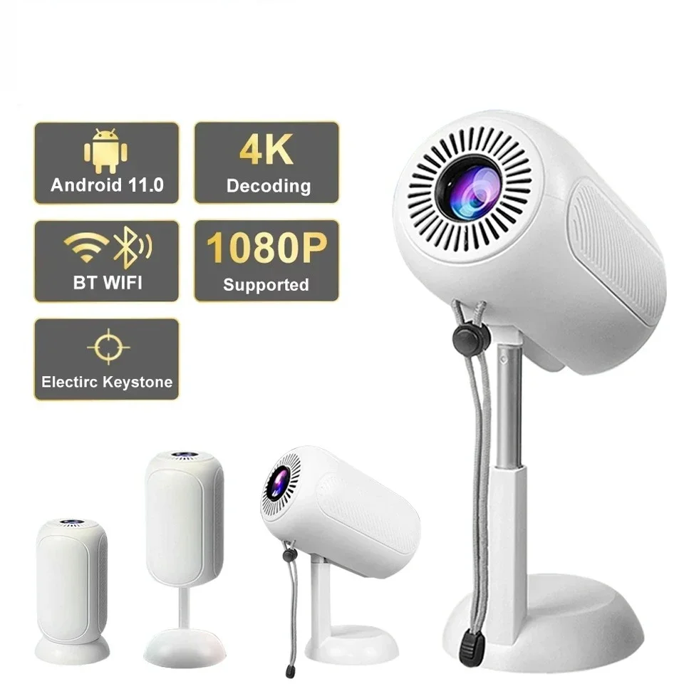 4K HT10 Projector 250ANSI Native 1080P Electronic focusing Android11 Bluetooth WIFI Portable Home Theater Outdoor Cinema
4K HT10 Projector 250ANSI Native 1080P Electronic focusing Android11 Bluetooth WIFI Portable Home Theater Outdoor Cinema