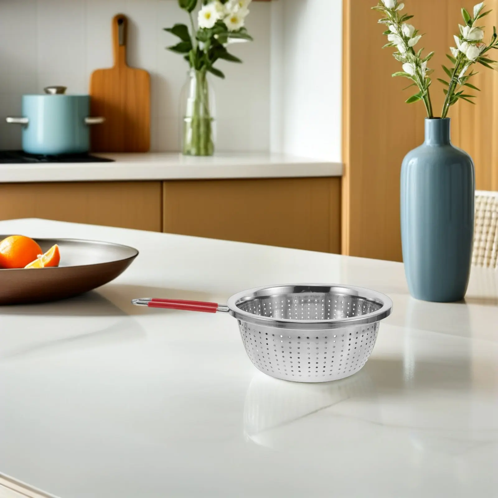Stainless Steel Drainer Basket 9.4inch Fine Mesh Strainer for Vegetables Fruits Utensils Drainage Washing Rinsing Kitchen Sink
Stainless Steel Drainer Basket 9.4inch Fine Mesh Strainer for Vegetables Fruits Utensils Drainage Washing Rinsing Kitchen Sink