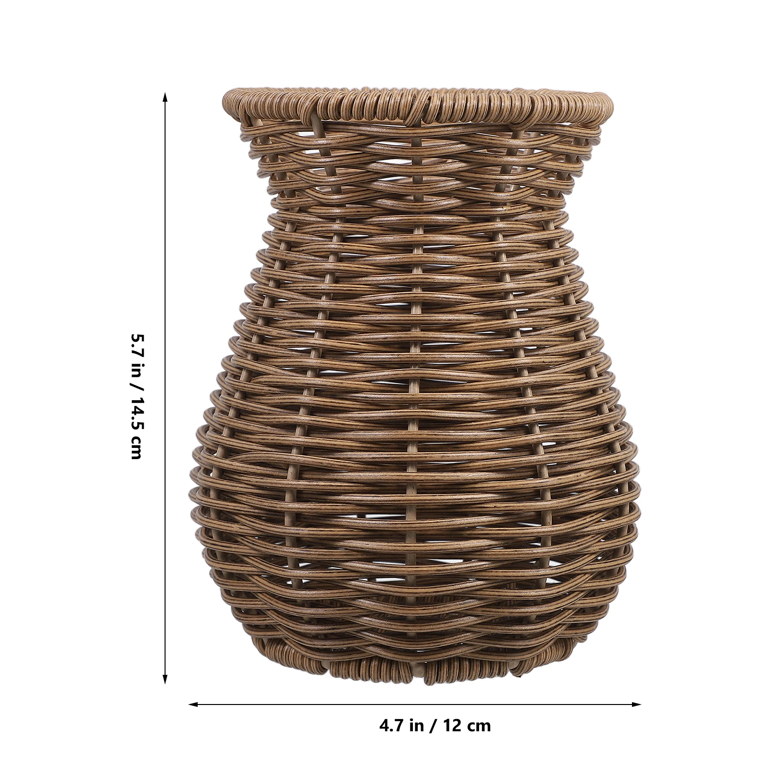 1 Handmade Flower Imitation Rattan Home Decor Tall Plastic Vase Balcony Office Imitation Rattan Vase XH24-370D
1 Handmade Flower Imitation Rattan Home Decor Tall Plastic Vase Balcony Office Imitation Rattan Vase XH24-370D