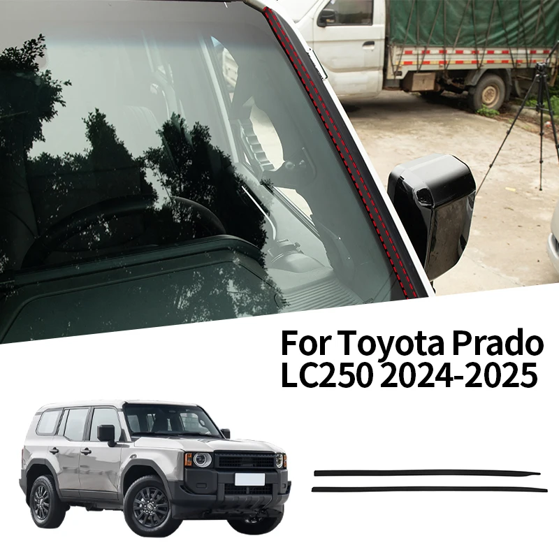 Для Toyota Prado LC250 2024-2025 переднее лобовое стекло, боковые уплотнительные ленты, звукоизоляционные полоски, аксессуары для шумоподавления
Для Toyota Prado LC250 2024-2025 переднее лобовое стекло, боковые уплотнительные ленты, звукоизоляционные полоски, аксессуары для шумоподавления