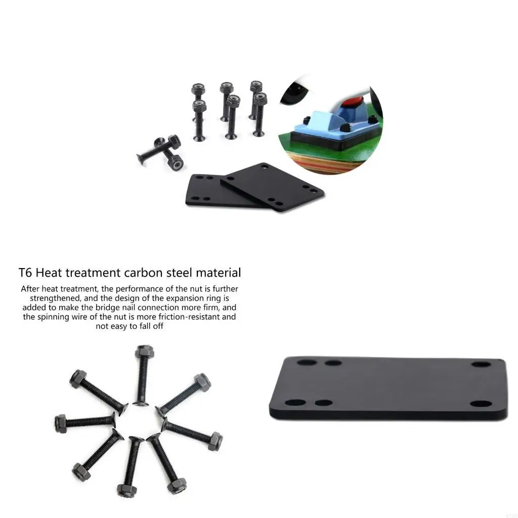 Q22F 2 PCS Скейтборд подъездных панелей Longboards Pads Pads Soft Shock Absorption Pads
Q22F 2 PCS Скейтборд подъездных панелей Longboards Pads Pads Soft Shock Absorption Pads
