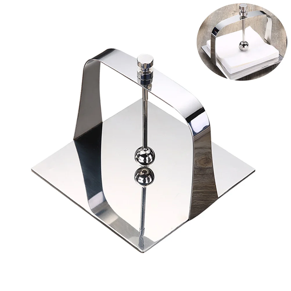 Stainless Steel Tissue Holder Napkin Dispenser 13.5x13.5cm Decorative Non-Wobble Paper Towel Holder Stand for Table Counter
Stainless Steel Tissue Holder Napkin Dispenser 13.5x13.5cm Decorative Non-Wobble Paper Towel Holder Stand for Table Counter
