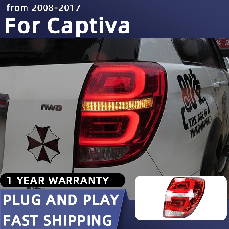 Car Styling Taillights for Captiva LED Tail Light 2008-2017 Tail Lamp DRL Rear Turn Signal Automotive Accessories
Car Styling Taillights for Captiva LED Tail Light 2008-2017 Tail Lamp DRL Rear Turn Signal Automotive Accessories