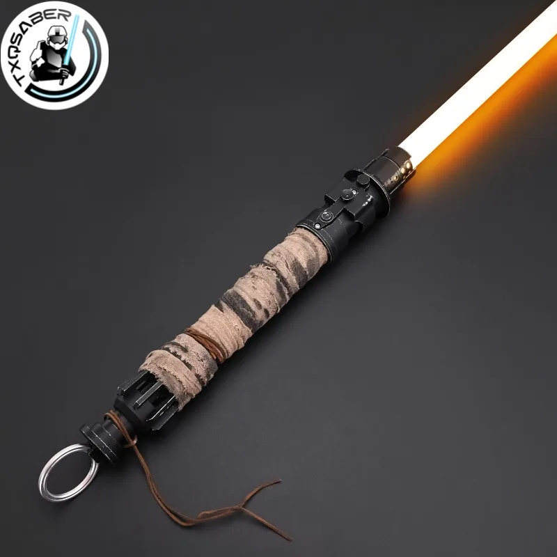 TXQSABER Boone Kestis Smooth Swing Lightsaber Neo Pixel Heavy Dueling Metal Hilt Laser Sword with WS2812 Blade Melt Force Drap 
TXQSABER Boone Kestis Smooth Swing Lightsaber Neo Pixel Heavy Dueling Metal Hilt Laser Sword with WS2812 Blade Melt Force Drap