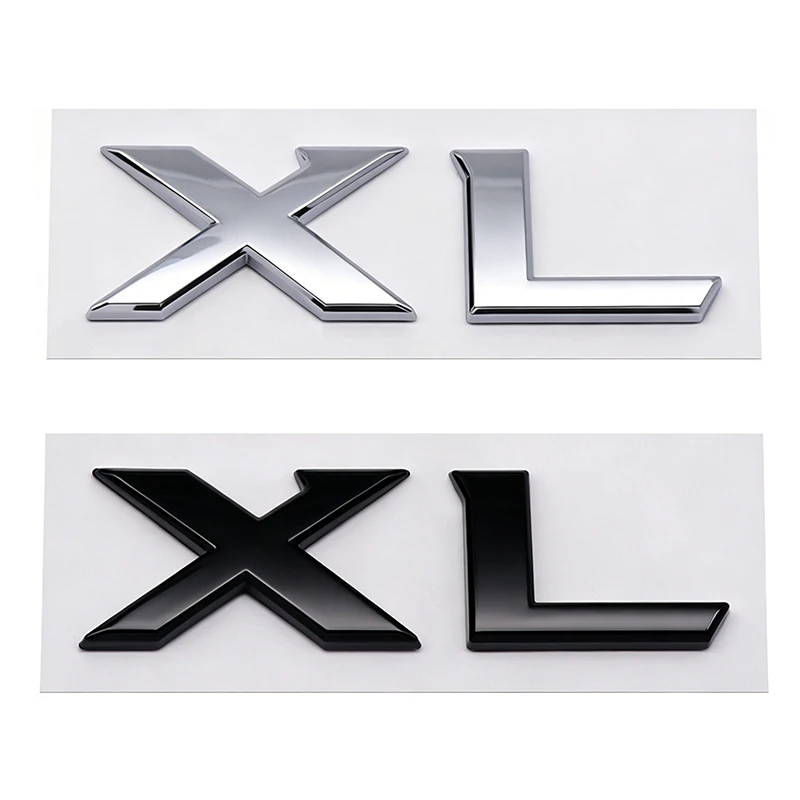 ABS XL Letters Badge Sticker Car Engine Hood Fender Rear Trunk Body Decal Emblem Sticker Car Accessories
ABS XL Letters Badge Sticker Car Engine Hood Fender Rear Trunk Body Decal Emblem Sticker Car Accessories