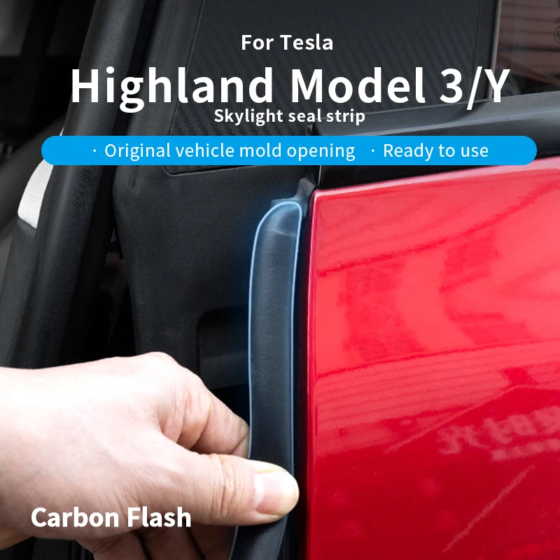 Suitable for the B-pillar sealing strip of Tesla cars
Suitable for the B-pillar sealing strip of Tesla cars