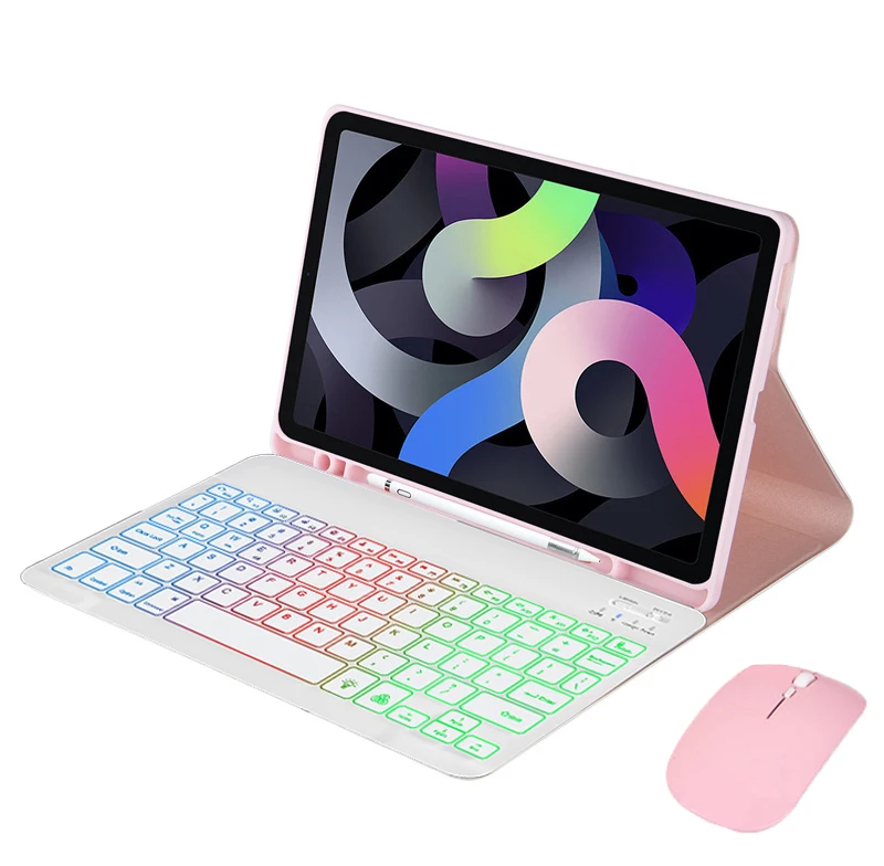 Keyboard Case for Samsung Galaxy Tab S7 Case for Galaxy Tab S8 Case SM-X700 SM-X706 Funda Teclado Rainbow Backlit Keyboard
Keyboard Case for Samsung Galaxy Tab S7 Case for Galaxy Tab S8 Case SM-X700 SM-X706 Funda Teclado Rainbow Backlit Keyboard