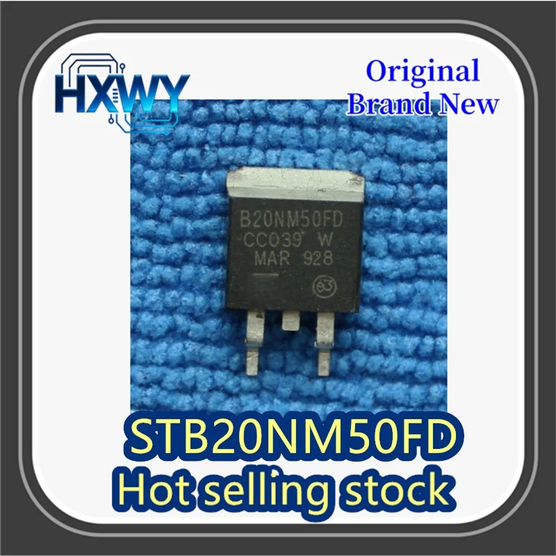 (10/50 pieces) STB20NM50FD B20NM50FD 20A500V N-channel TO263 MOSFET Brand New Original
(10/50 pieces) STB20NM50FD B20NM50FD 20A500V N-channel TO263 MOSFET Brand New Original