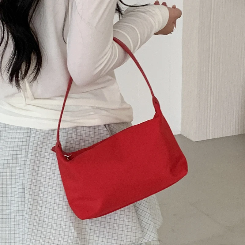 Korean Style Square Bags New Fashion Nylon Handbag Lunch Box Bag Retro Shoulder Crossbody Bags
Korean Style Square Bags New Fashion Nylon Handbag Lunch Box Bag Retro Shoulder Crossbody Bags